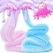 5 Pieces Butter Slime,Pink Strawberry, Blue Ice Cream, Coffee Cotten Candy Slime with Dual Colors, Super Soft and Non-Sticky, Birthday Gifts for Girl and Boys